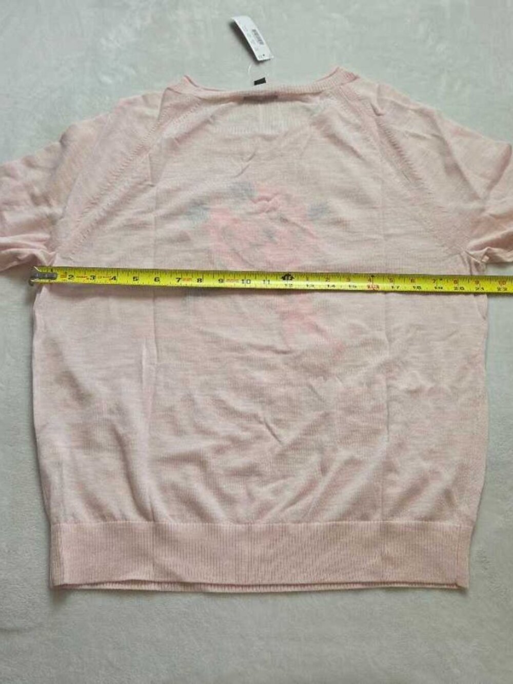 New L XL J.Crew Parrot intarsia merino wool crewneck sweater in pink parrots - Picture 7 of 9